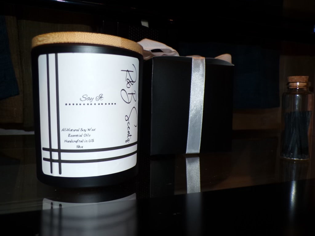 R&B Scentz Candle - 10 oz