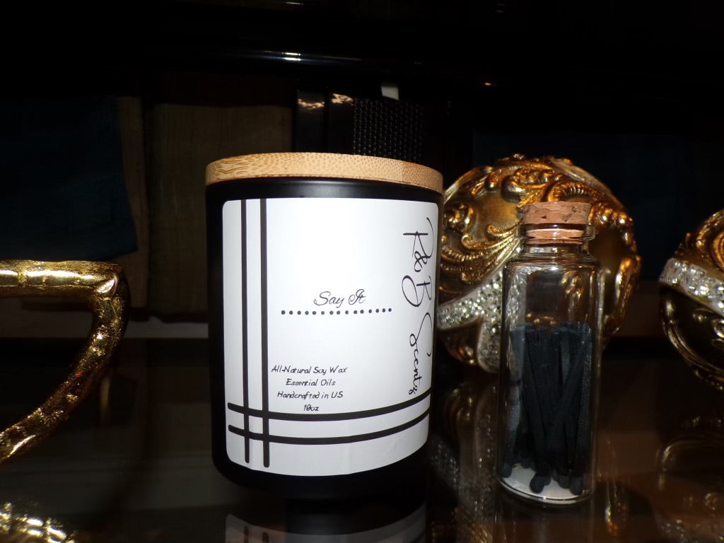 R&B Scentz Candle - 10 oz